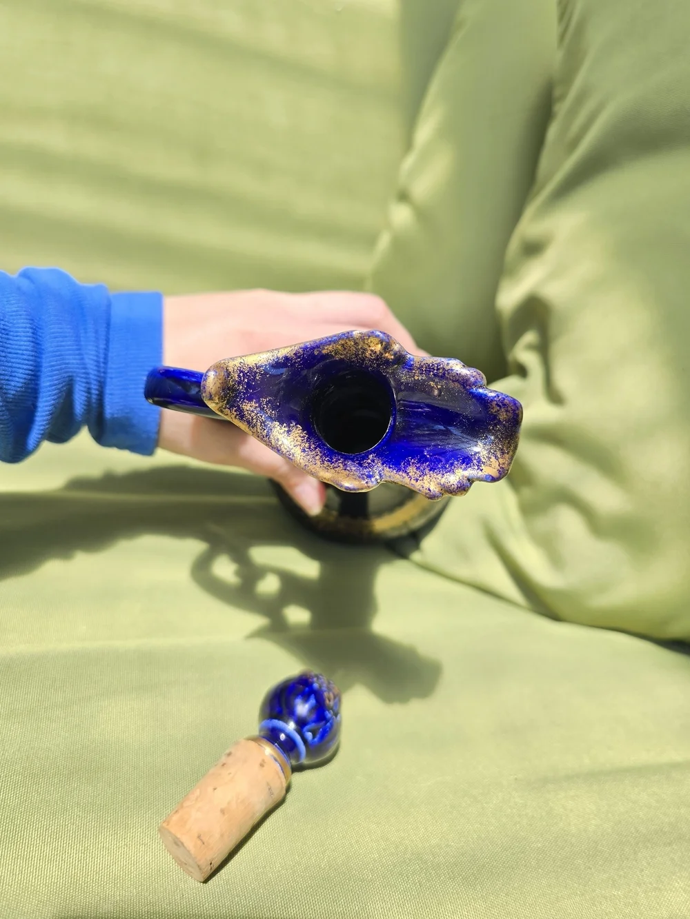 Rare antique French liqueur bottle